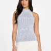 Billie Monogram Sweater Top