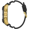 Black Chronograph Silicon Watch