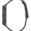 Black Mesh Analog Watch
