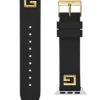 Black Silicon 38-40 Mm Band for Apple Watch®