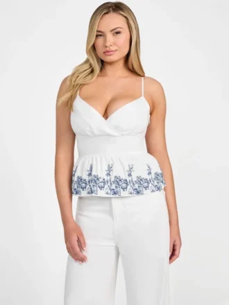 Blanche Embroidered Top