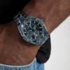 Blue Multifunction Watch