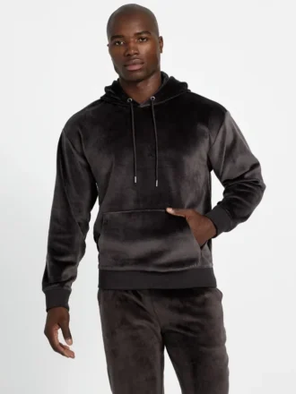 Bonded Velvet Hoodie