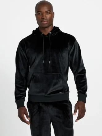 Bonded Velvet Hoodie