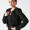 Boucla Away Sequin Jacket