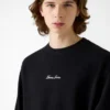 Boxy Fit Knit T-Shirt