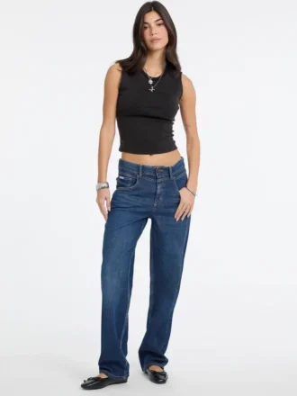 Boyfriend Front-Yoke Jeans