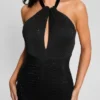 Brenna Rhinestone Maxi Dress
