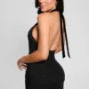 Brenna Rhinestone Maxi Dress