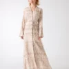 Britney Monogram Maxi Dress