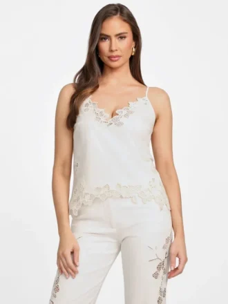 Brooke Crochet Floral Cami Top