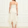 Brooke Crochet Floral Midi Dress