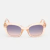 Bubble Cat-Eye Plastic Sunglasses