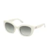 Bubble Cat-Eye Plastic Sunglasses