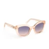 Bubble Cat-Eye Plastic Sunglasses
