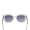 Bubble Cat-Eye Plastic Sunglasses