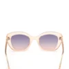 Bubble Cat-Eye Plastic Sunglasses