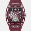 Burgandy Multifunctional Watch