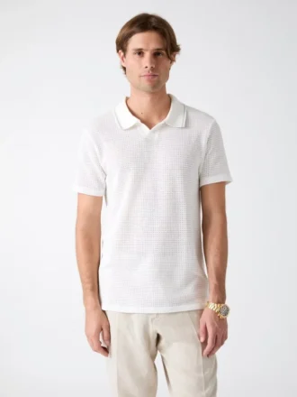 Buttonless Polo Shirt