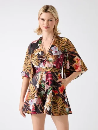 Cabo Printed Romper