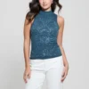 Calista Rhinestone Top