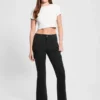 Cargo Mini Bootcut Jeans