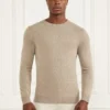 Cashmere-Blend Crewneck Sweater