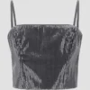 Cassia Sequined Bustier Top