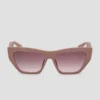Cat-Eye Chain-Link Sunglasses