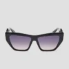 Cat-Eye Chain-Link Sunglasses