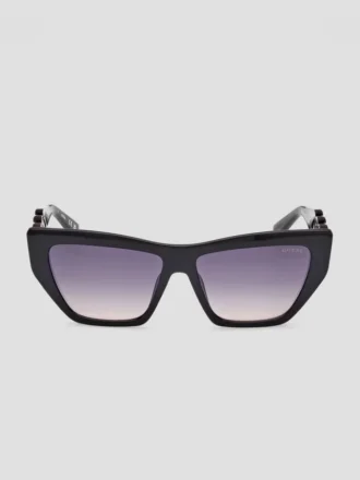 Cat-Eye Chain-Link Sunglasses