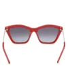 Cat-Eye Signature Plastic Sunglasses
