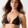 Chain Triangle Bikini Top