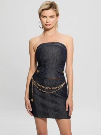 Chany Denim Corset