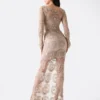 Charli Crochet Maxi Dress