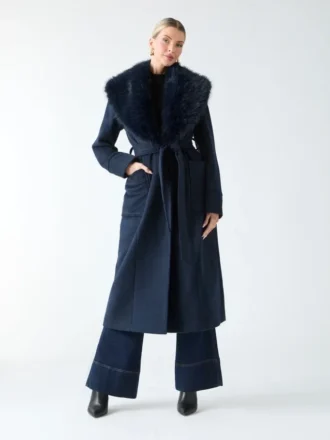 Charlize Wool-Blend Coat