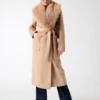 Charlize Wool-Blend Coat