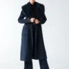 Charlize Wool-Blend Coat