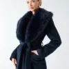 Charlize Wool-Blend Coat