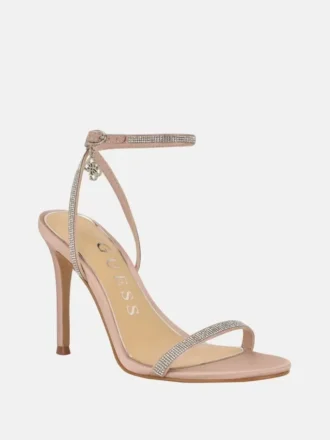 Charmer Rhinestone Charm Heels