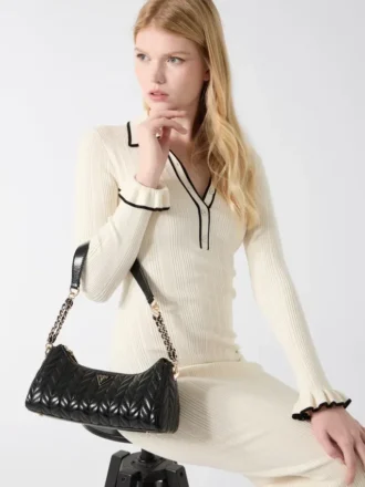 Cheryl Quilted Shoulder  Bag