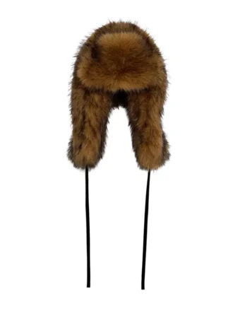 Chunky Faux-Fur Hat
