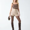 Cindy Belted Cargo Short