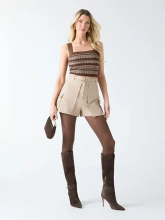 Cindy Belted Cargo Short