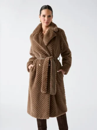 Claire Faux-Fur Coat