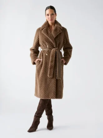 Claire Faux-Fur Coat