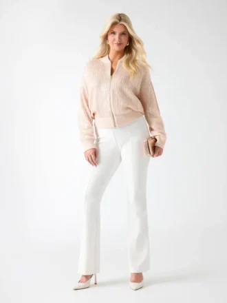 Claudia Sequins Sweater Jacket