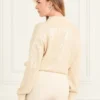 Claudia Sequins Sweater Jacket