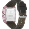 Clear and Black Silicone Multifunction Watch