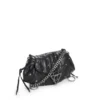 Crackled Leather Mini Fashion Bag